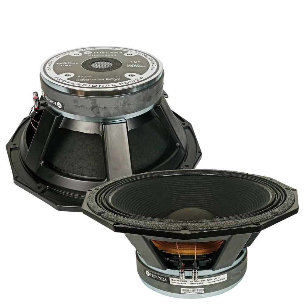 Tosunra by Winland 18in High Performance Audio Instrumental Double Magnet Speaker 8Ω TOS-MH-L-18280