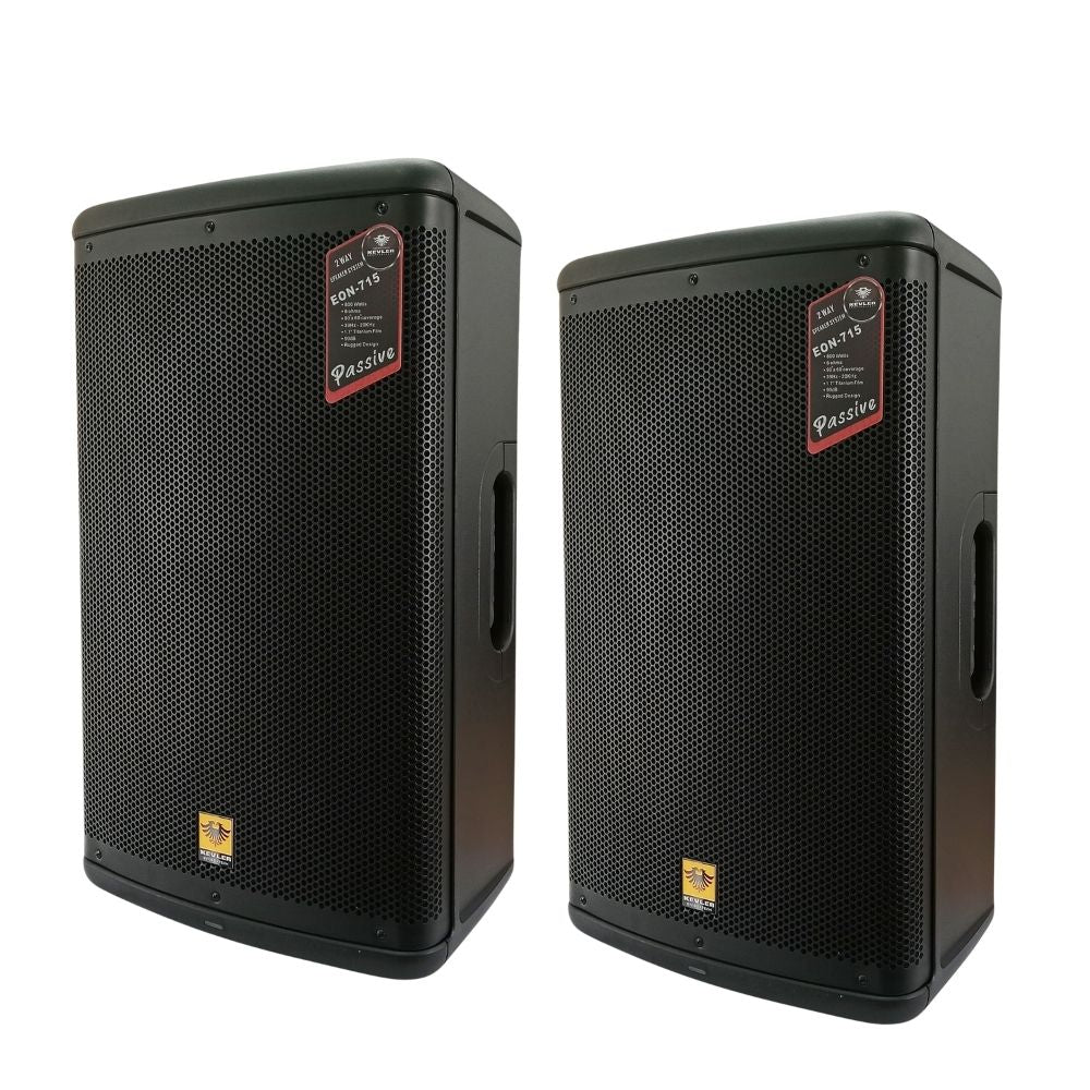 Kevler by Winland 2PCS 15-Inches 800W 2-Way Bass Reflex Passive Speaker EON-715 [SOLD by PAIR]