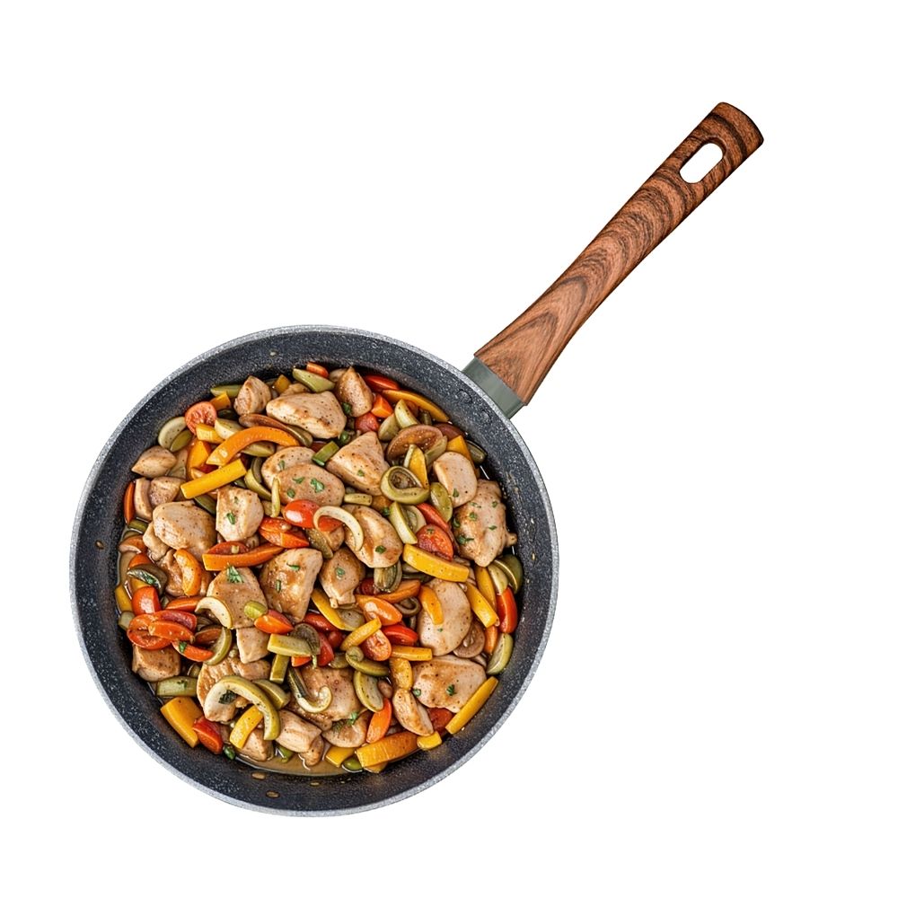 Masflex by Winland 28 cm Olive Forged Frypan Non-Stick Induction Bottom NK-PS853