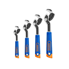 Wadfow by Winland Set of 4 pieces Self Adjusting Steel Pipe Wrench WPW1K04 WAD-HT
