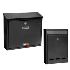 Wadfow by Winland Metal Mailbox - Black
