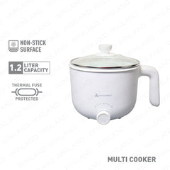 Hanabishi 1.2 Liters Multi - Function Cooker | Electric Multi - Pot Multicooker HMC - 1200XWHT - Winland Depot