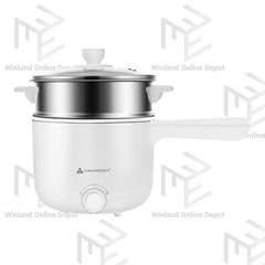 Hanabishi 1.2Liters Aesthetic Multi - Function Cooker | Electric Cooking Pot HMC1200 - Winland Depot