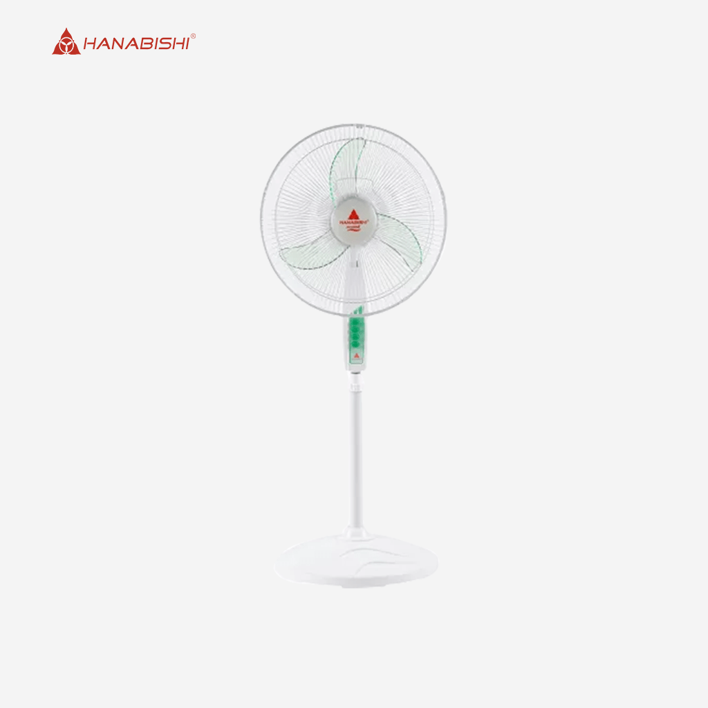 Hanabishi 16 inch Stand Fan / Electric Fan Durable AS blade Windmill 16SF - Winland Depot