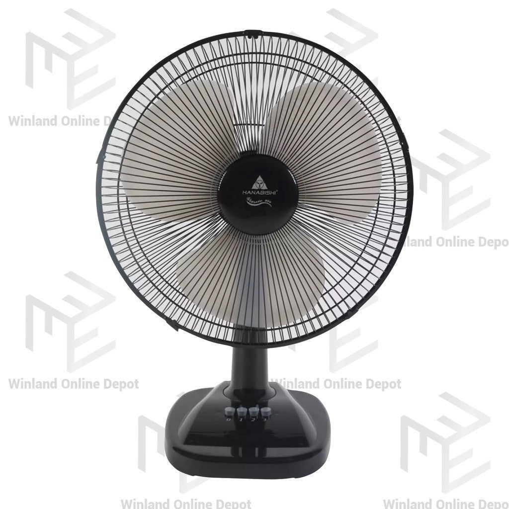 Hanabishi 16inches Durable Blade Desk Fan | Electric Fan CLASSICAIR16T - Winland Depot