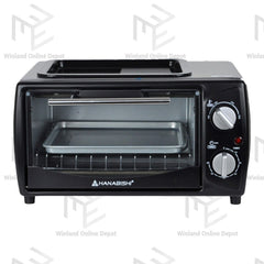 Hanabishi 2 in 1 10L Oven Toaster with Griller on Top HO10GX - Winland Depot