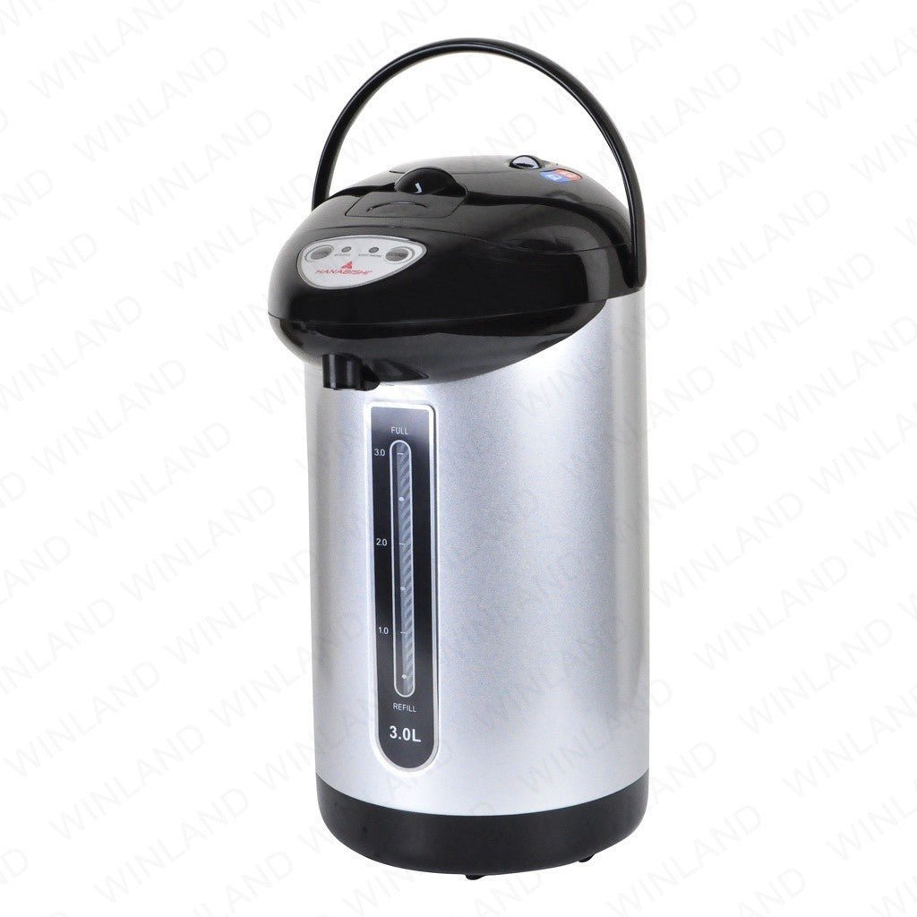 Hanabishi 3.0L Electric Airpots Thermos Air Pot Water Dispenser w/ Auto Pump HOTPOT - 400 - Winland Depot