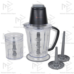 Hanabishi Aesthetic,Super Food Processor Blender / Chopper 2.0 Liters HSBLEND100 - Winland Depot