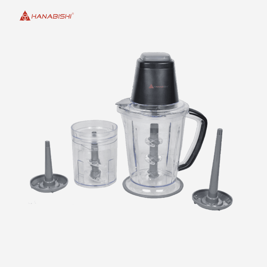 Hanabishi Aesthetic,Super Food Processor Blender / Chopper 2.0 Liters HSBLEND100 - Winland Depot