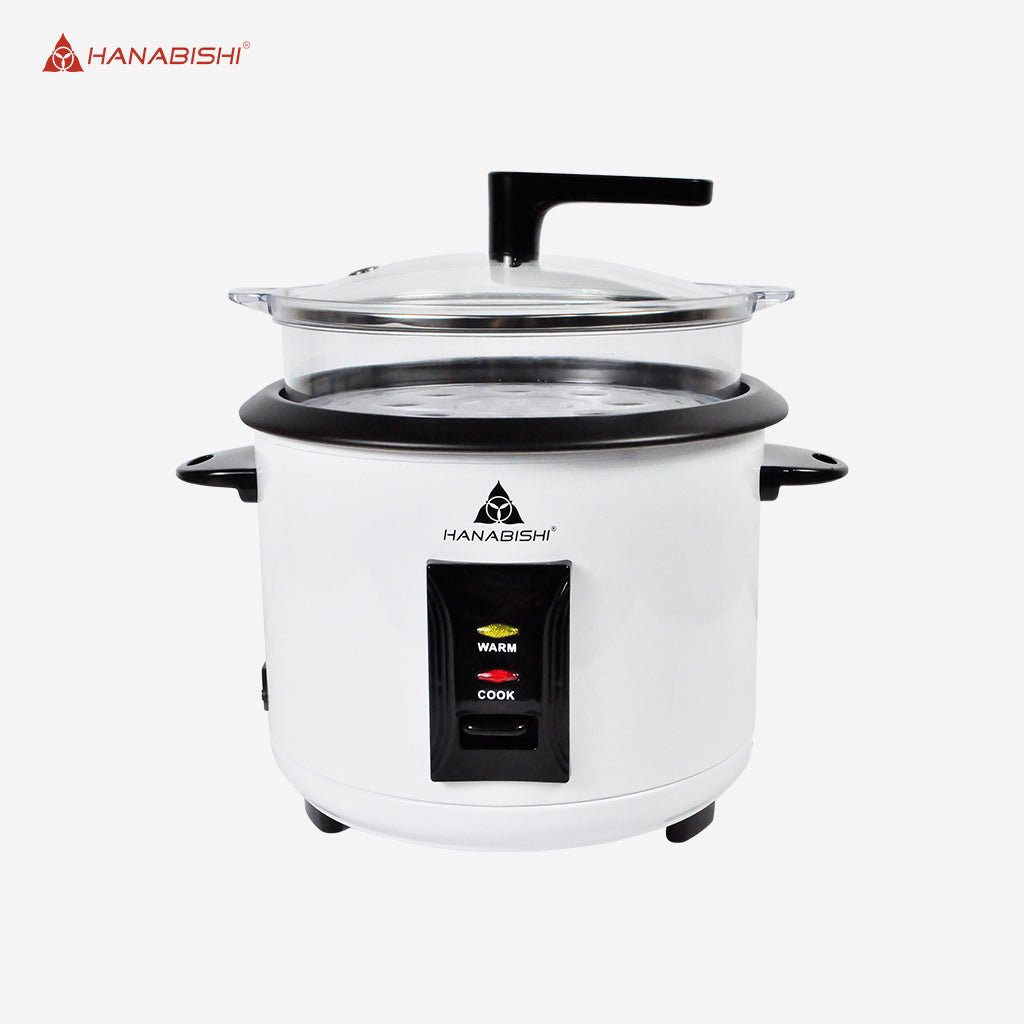 Hanabishi Automatic Electric Rice Cooker 1.5 Liters / 7Cups HRC - 15TRNSPSTM - Winland Depot