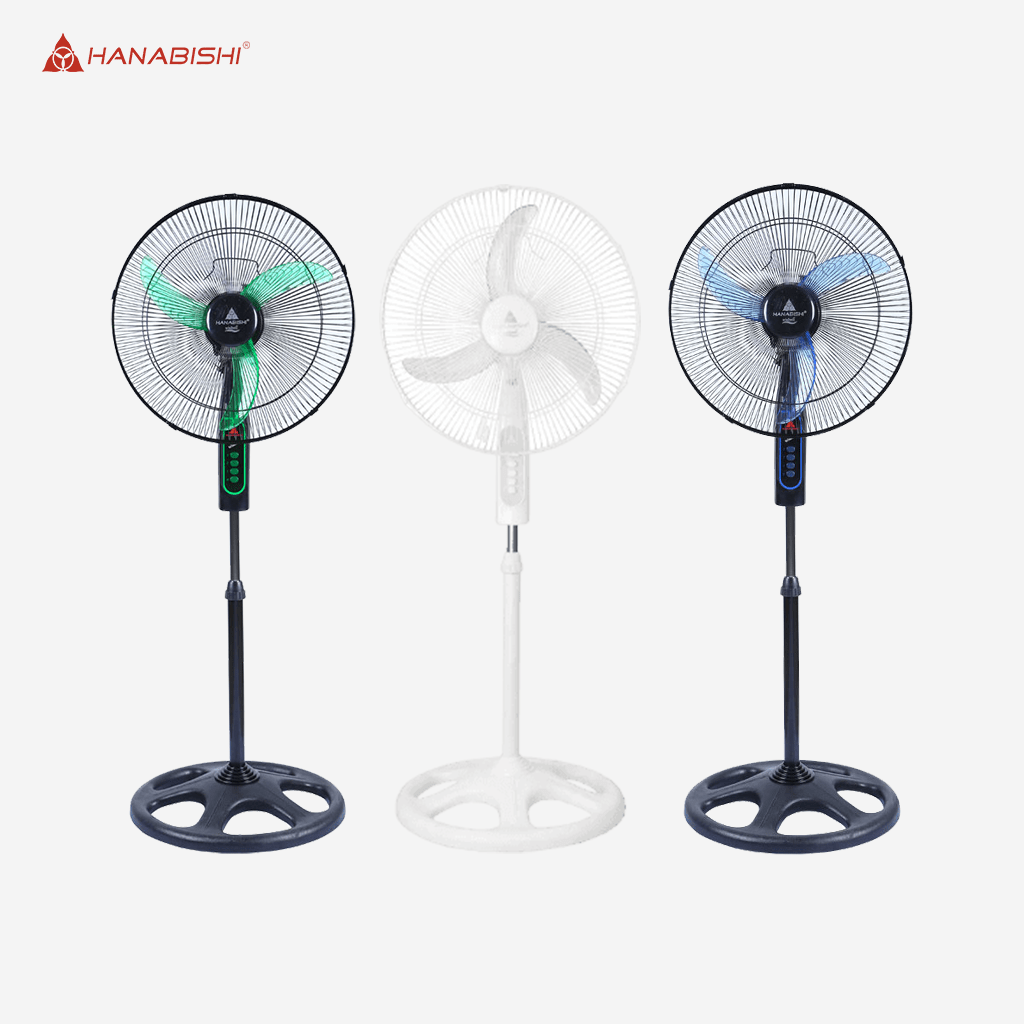 Hanabishi Electric Fan Stand Fan Windmill 18"Blade Low Noise Windmill 18SF - Winland Depot