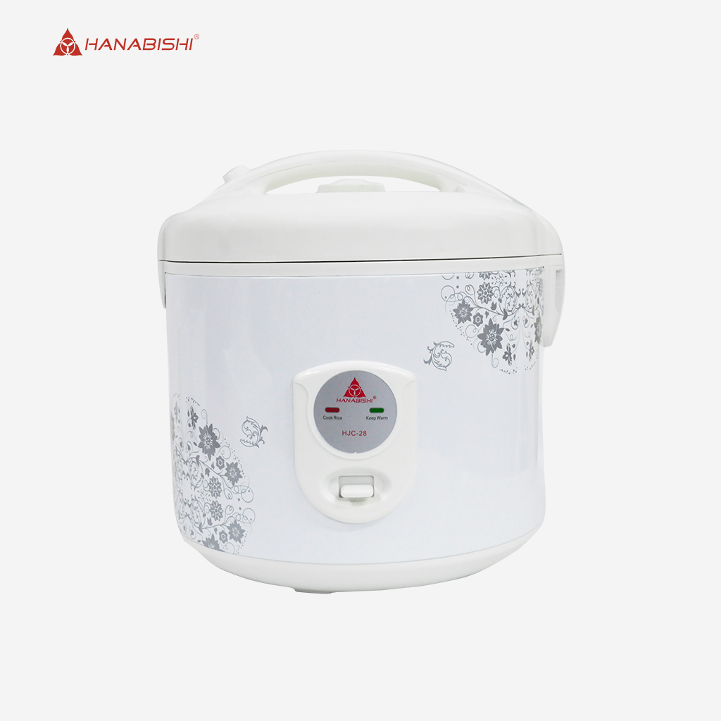 Hanabishi Jar Type Rice Cooker 2.8L serves 15 cups with steamer HJC28 - Winland Depot