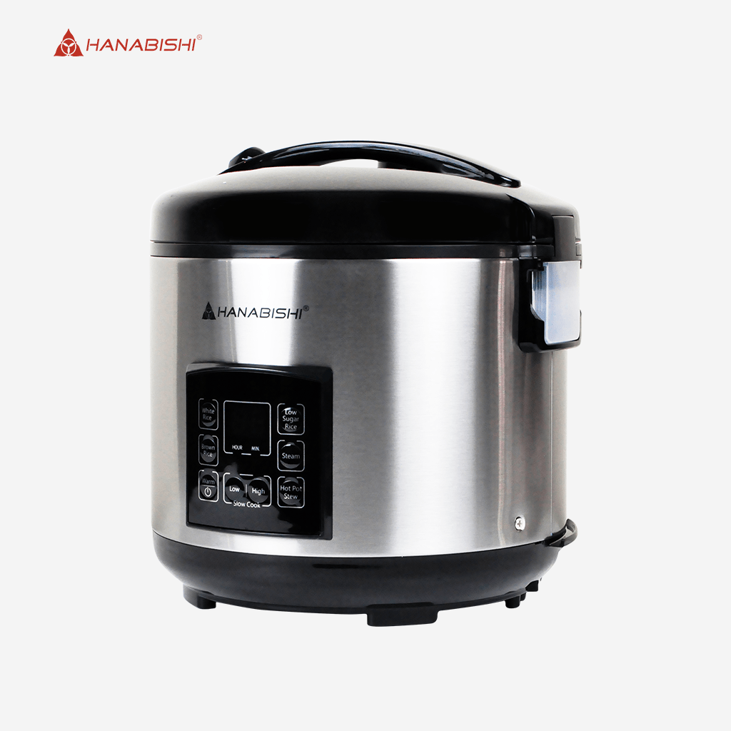 Hanabishi Low Carb/Sugar Rice Cooker 1.8L serves 10 cups HDESUGAR18MFRC - Winland Depot