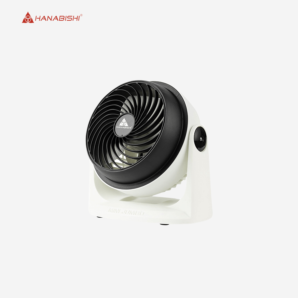 Hanabishi Mini Jumbo Desk Floor Fan High Velocity Cool Electric Fan 7" HMJF - 7 - Winland Depot