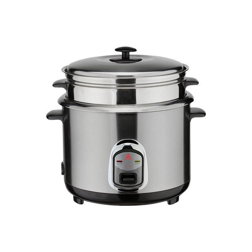 Hanabishi Rice Cooker 1.4L serves 7 cups Stainless Steel w/ Steamer HHRC14PSS - Winland Depot