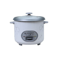 Hanabishi Rice Cooker 1.5L serves 4 - 5 cups Glass Cover w/ Steamer HRC15R2C - Winland Depot