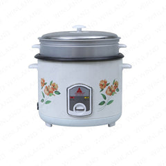 Hanabishi Rice Cooker 1.8L serves 10cups Stainless Cover with Steamer HHRC - 18FSHA - Winland Depot