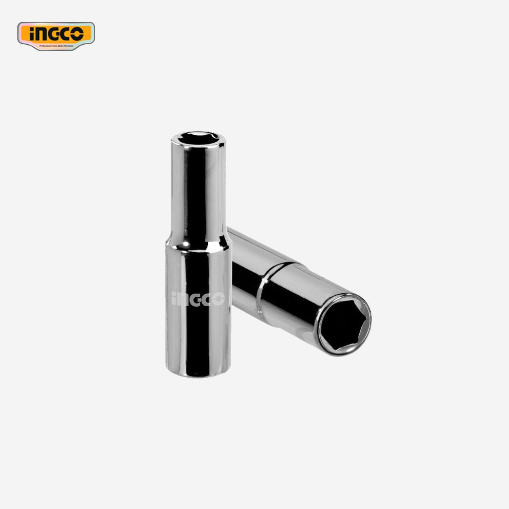 Ingco 1/2 Inch Deep Hexagonal Socket 11mm HHAST12113L - Winland Depot