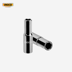 Ingco 1/2 Inch Deep Hexagonal Socket 13mm HHAST12133L - Winland Depot