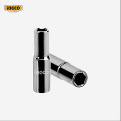 Ingco 1/2 Inch Deep Hexagonal Socket 21mm HHAST12213L - Winland Depot