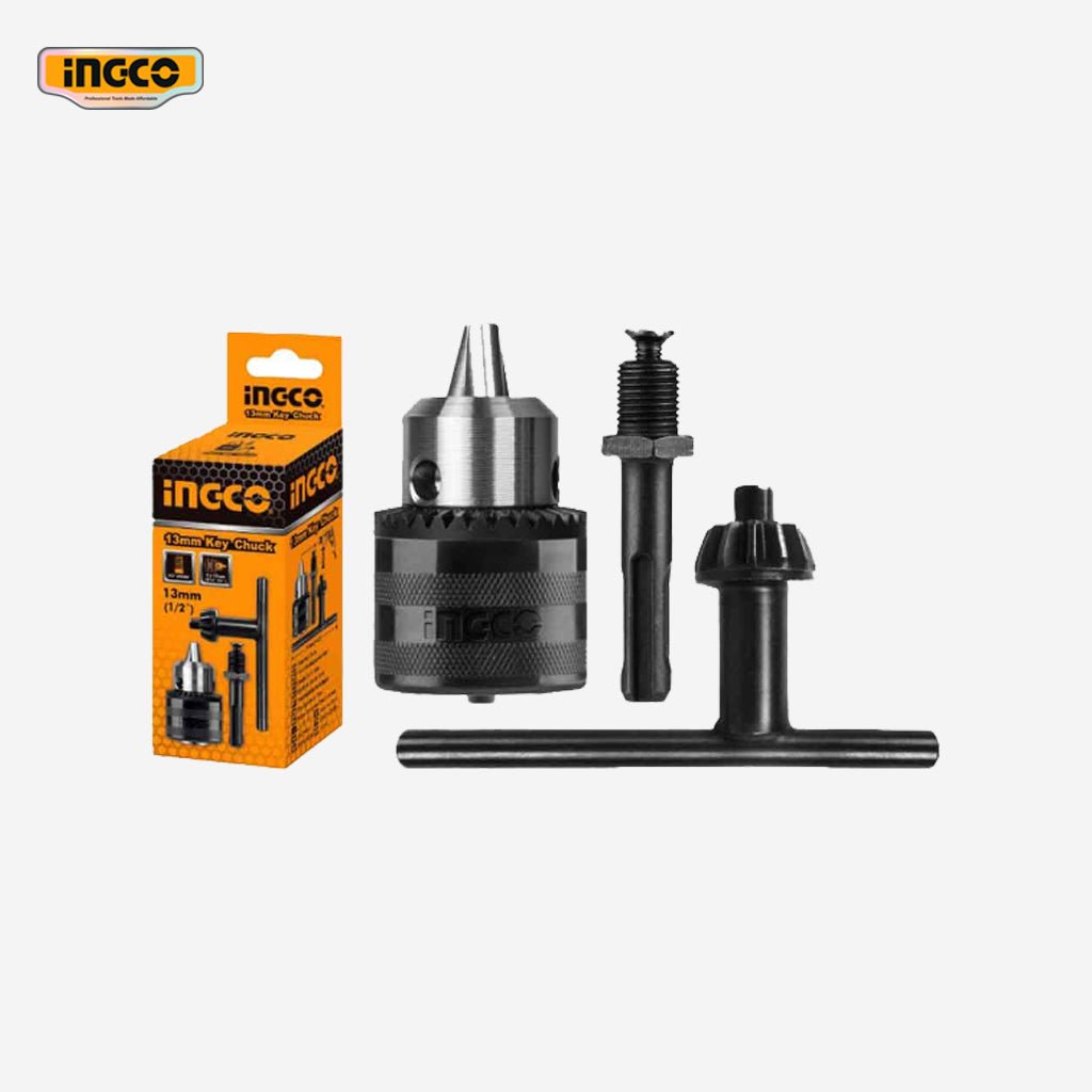 Ingco 13mm Drill Key Chuck with Adaptor KC1301.1 - Winland Depot