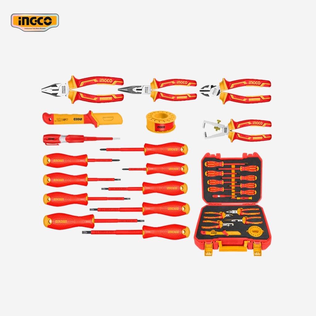 Ingco 16 Pcs Insulated Hand Tools Set HKITH1601 - Winland Depot