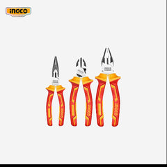 Ingco 3 Pcs Insulated Pliers Set HIKPS28318 - Winland Depot