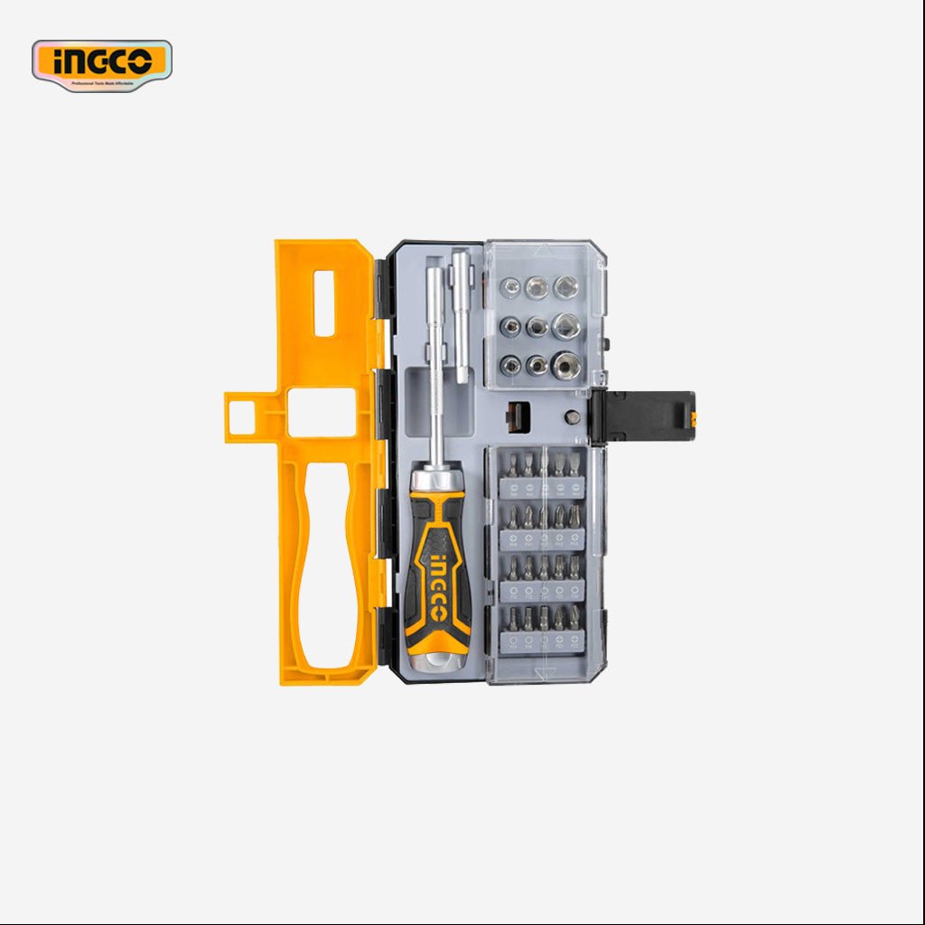 Ingco 33 Pcs Screwdriver Set HKSDB0338 - Winland Depot