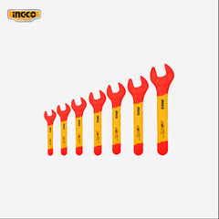 Ingco 7 Pcs Insulated Open End Spanner Set HKISPA0701 - Winland Depot