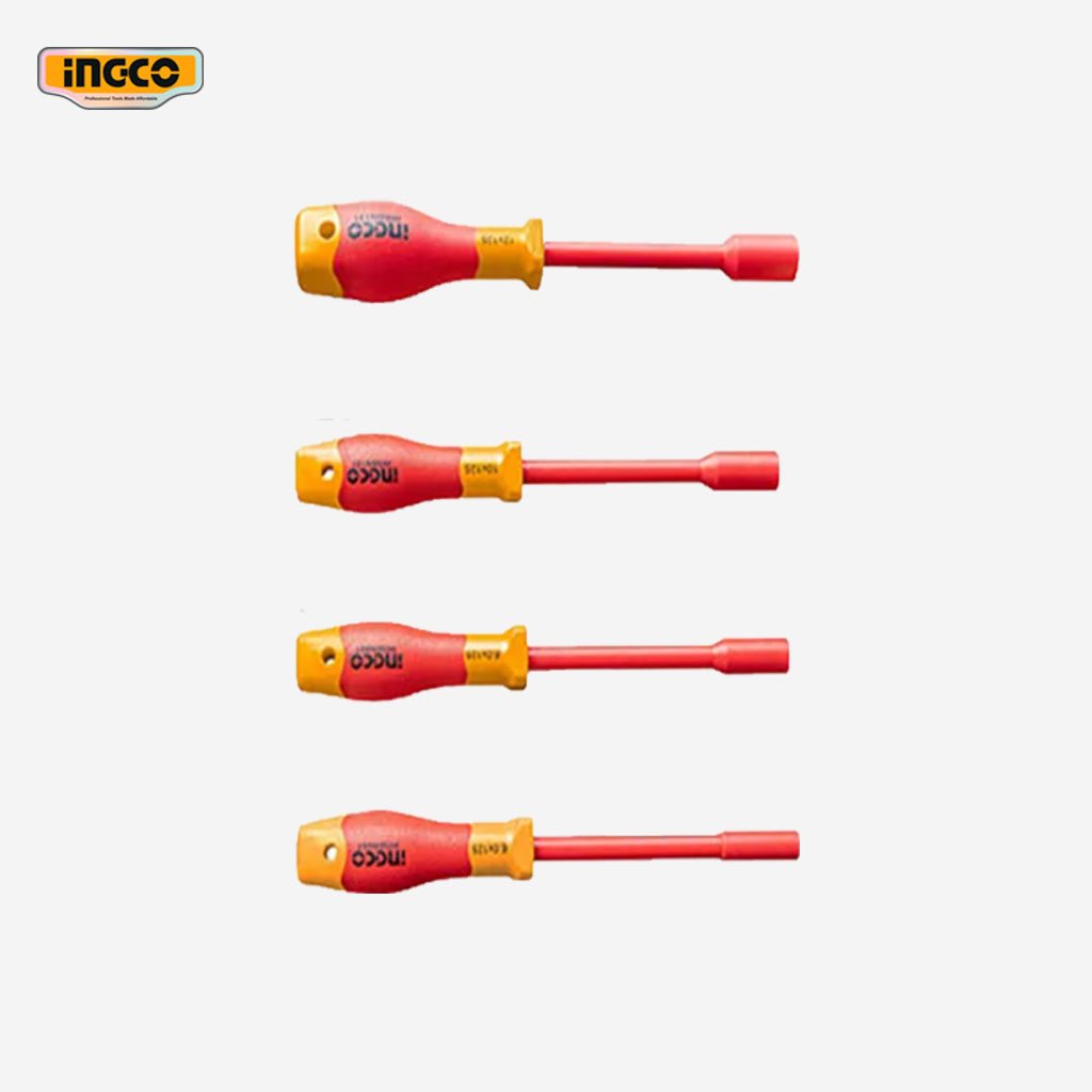Ingco 7 Pcs/Set Insulated Nut Screwdriver Set 1000V HKISD0701 - Winland Depot