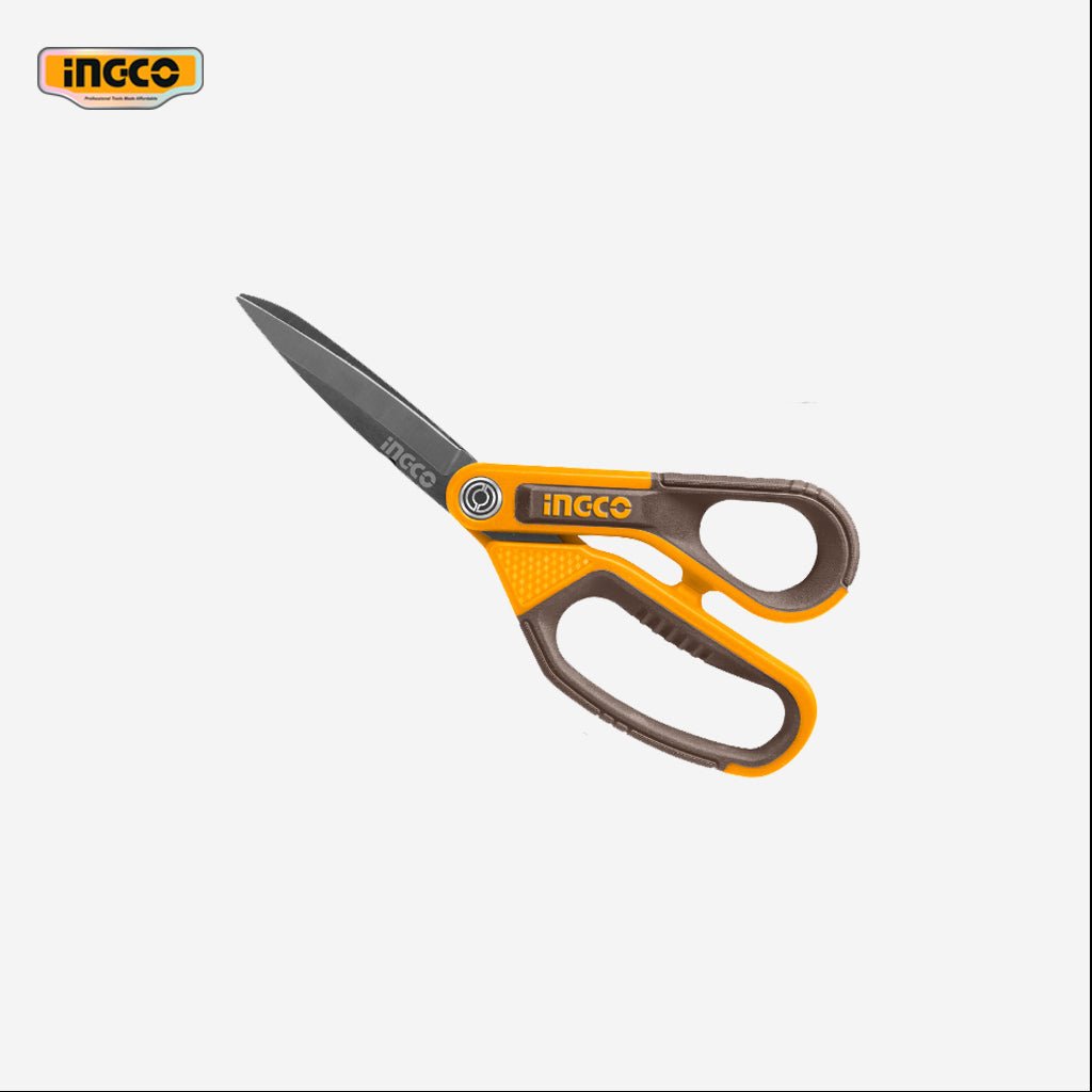Ingco 8 Inch Rubber Grip Long - Blade Scissors HSCRS812108 - Winland Depot