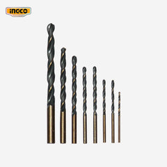 Ingco 8 Pcs HSS Twist Drill Bits Set AKDB0801 - Winland Depot