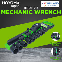 Hoyoma japan by Winland 12pcs Socket Set 1/2 Inches HT-DS1212