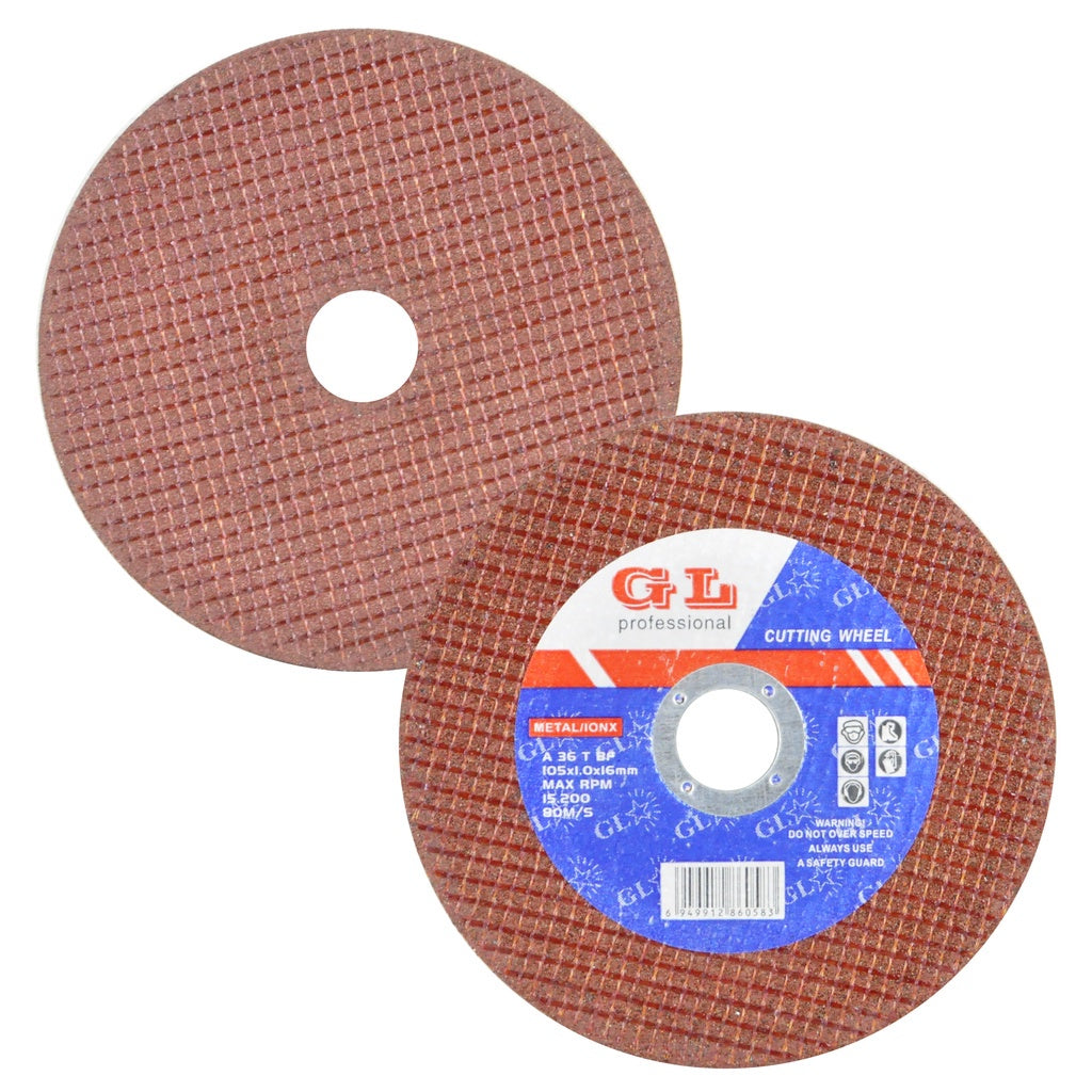 [1743]Winland 4inch Angle Grinder Cutting Disc for Metal 119274 "GLT"