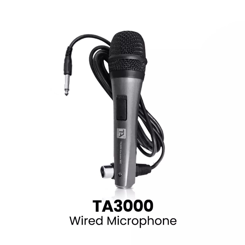 Titanium Audio TA3000 Professional Wired Microphone for Karaoke & Videoke Mic