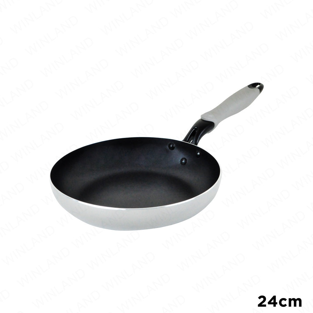 [428]HOME ESSENCE by MASFLEX 24m 2Layer Non-stick Induction Frypan Gauge Aluminum Cookware NS-24F