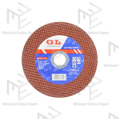 [1743]Winland 4inch Angle Grinder Cutting Disc for Metal 119274 "GLT"