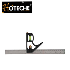 Hoteche by Winland 12inch/300mm Stainless steel blade Combination Square Ruler 282401