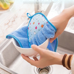 WINLAND 1Piece per order Microfiber Hand Towel Kitchen / Bathroom Soft Hand Towel KTCH-01