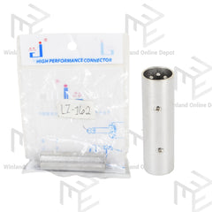 WINLAND NEW! High Performance Connector Microphone Cannon Plug to Cannon Plug Metal LZ-162