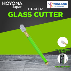 Hoyoma japan by Winland Diamond Tile & Glass Cutter w/ Iron Body HT-GC02