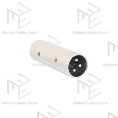WINLAND NEW! High Performance Connector Microphone Cannon Plug to Cannon Plug Metal LZ-162