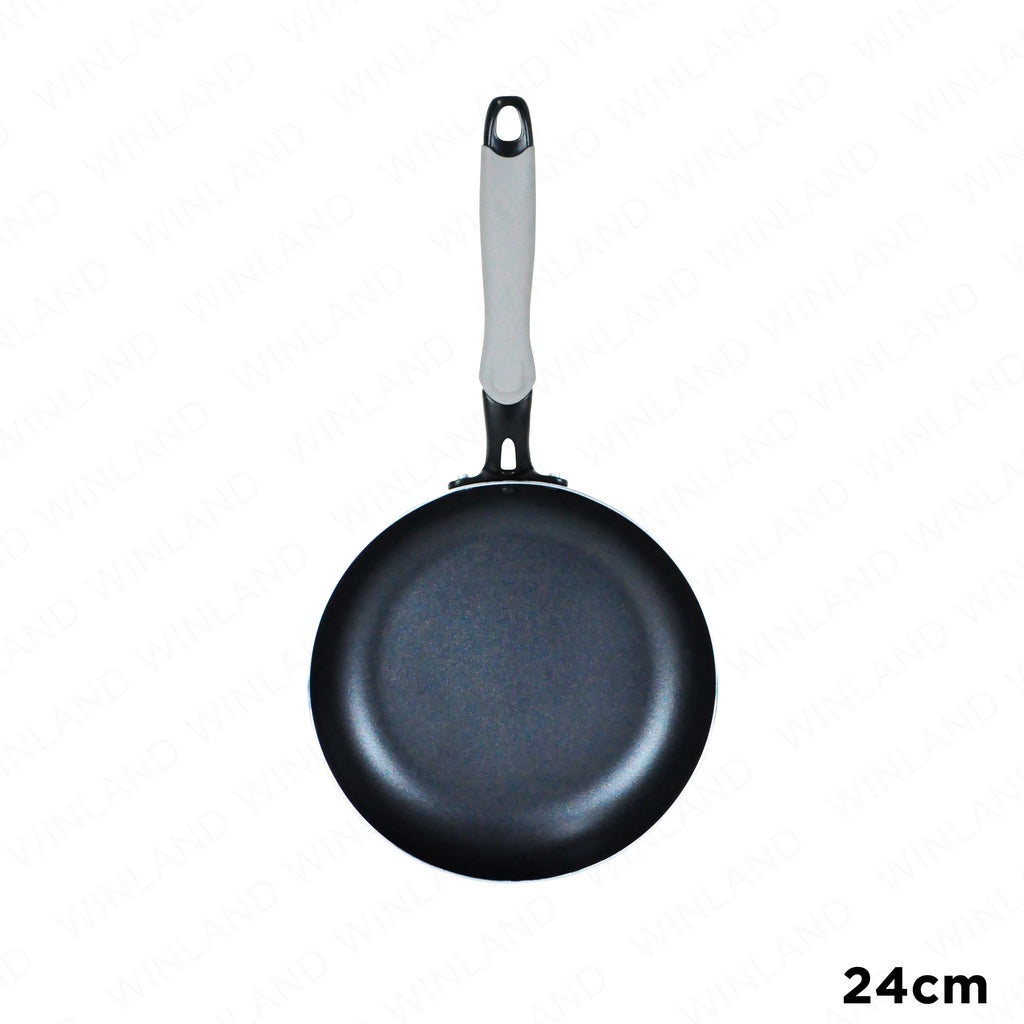 [428]HOME ESSENCE by MASFLEX 24m 2Layer Non-stick Induction Frypan Gauge Aluminum Cookware NS-24F