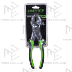 Greenfield by Winland Tools 6-8inches Slip Joint Pliers Tempered alloy steel PGSJP6/ PGSJP8