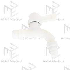[2787]WBC PVC Faucet HB-Blue / PVC Faucet HB-White with Hose Bibb SOLD PER PIECE "GLT"