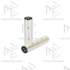 WINLAND NEW! High Performance Connector Microphone Cannon Plug to Cannon Plug Metal LZ-162