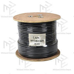 Alpa by Winland Royal Cord | Speaker Wire Heavy Duty 16 AWG-1.25mm2 2C SPF-16/2C 75M/Spool