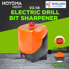 Hoyoma japan by Winland Electric Drill Bit Sharpener 95W S1Z-58