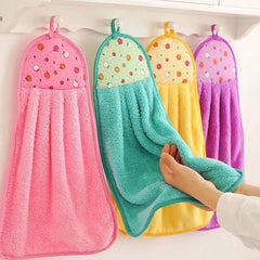 WINLAND 1Piece per order Microfiber Hand Towel Kitchen / Bathroom Soft Hand Towel KTCH-01