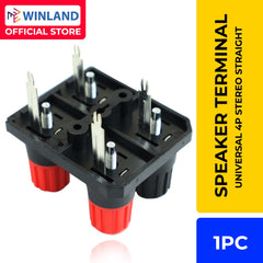 [181]WINLAND Speaker Terminal 4P Universal Stereo Straight (IU) for repair of amplifier WLT